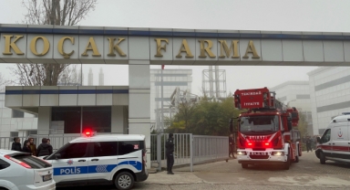 İlaç fabrikasında korkutan patlama