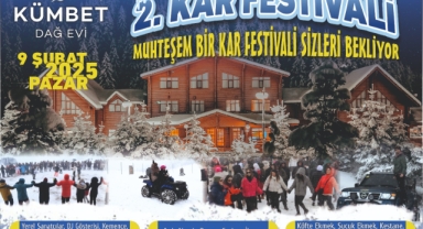 Kümbet Dağ Evleri’nde Kar Festivali Heyecanı Yaşanacak
