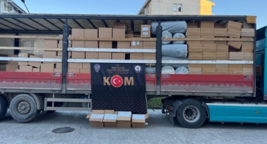 Ordu'da milyonlarca makaron ele geçirildi