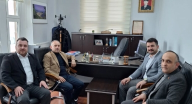 Piraziz Belediye Başkanı Ayyıldız’dan, Giresun İl Kültür ve Turizm Müdürü Kılavuz’a Hayırlı Olsun Ziyareti
