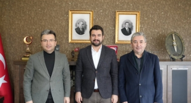Piraziz Belediye Başkanı Ayyıldız, Doğankent Belediye Başkanı Özden’i Makamında Ağırladı