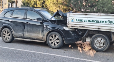 Samsun'da üç aracın karıştığı kazada 1 kişi yaralandı