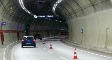 Trabzon-Gümüşhane kara yolunda kar esareti kalktı, sürücüler Zigana Tüneli ile rahatlığa kavuştu