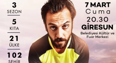Ünlü Oyuncu Erkan Kolçak Köstendil, Tek Kişilik Gösterisiyle Giresun’da Sahne Alacak!