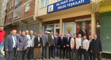 AK Parti Giresun Heyeti, Bayram Öncesi Duroğlu Esnafını Ziyaret Etti