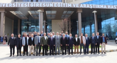 AK Parti Giresun Heyeti, Giresun Eğitim Araştırma Hastanesi'ni Ziyaret Etti