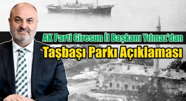 AK Parti Giresun İl Başkanı Yılmaz'dan Taşbaşı Parkı Açıklaması: 'Aynı Tavanın Balığıyız'
