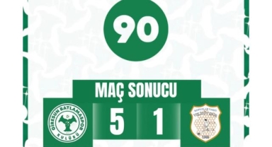 Batlamaspor'dan Gol Şov