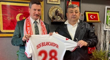 Bulancakspor Başkanı Karataş’tan Milletvekili Ertuğrul Gazi Konal’a Ziyaret