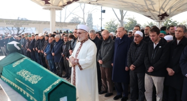 Cumhurbaşkanı Erdoğan, Giresunlu İmam Hatibi Kasım Yağcıoğlu'nun Cenaze Törenine Katıldı
