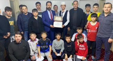 Espiye İlçe Müftülüğü'nde Hafızlık Belgesi Takdim Töreni Düzenlendi