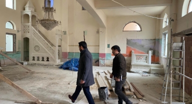 Espiye Yeni Cami’nin Bakım ve Onarım Çalışmaları Devam Ediyor