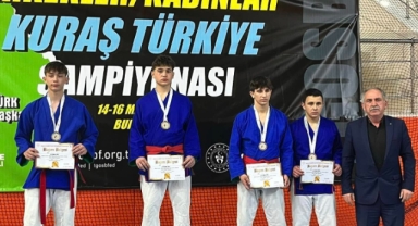 Giresun Çotanak Spor Kulübü, Gençler Kuraş Türkiye Şampiyonası’ndan 3 Madalya ile Döndü