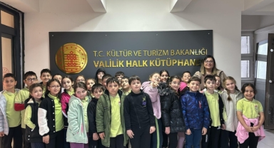 Giresun'da ‘Hem Okuyorum Hem Yazıyorum’ Projesi Kapsamında Kütüphane Ziyareti Düzenlendi