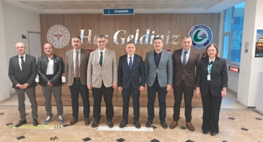 Giresun İl Sağlık Müdürü Aksoy, Eğitim Araştırma Hastanesi Başhekimi Prof. Dr. Çıtlak’ı Ziyaret Etti