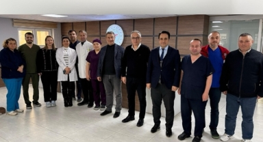 Giresun Prof. Dr. A. İlhan Özdemir Devlet Hastanesi’nde Acil Tıp Çalışanlarına Anlamlı Ziyaret