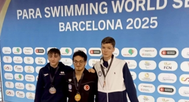 Giresunlu Yüzücü Turgut Aslan Yaraman, 100 Metre Sırtüstü Branşında Dünya Şampiyonu Oldu!