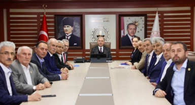 Görele Köy ve Mahalle Muhtarları Derneği Heyetinden Giresun Valisi Serdengeçti’ye Ziyaret