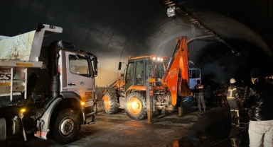 Karadeniz'deki o tünelde tır yangını: 5 kişi dumandan etkilendi
