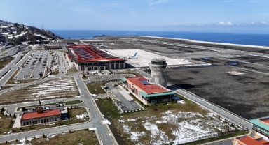 Rize-Artvin Havalimanı'nı yaklaşık 3 yılda 2,8 milyon yolcu kullandı