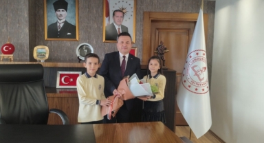 23 Nisan Coşkusu Giresun’da Yaşandı: Minik Öğrencilerden Anlamlı Ziyaret