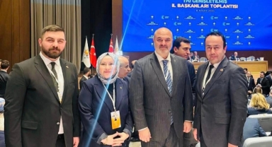 AK Parti Giresun İl Başkanı Yılmaz, 175. Genişletilmiş İl Başkanları Toplantısına katıldı 