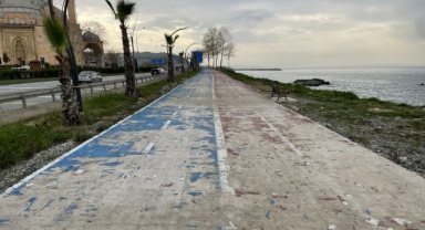 Bulancak Sahil Bisiklet Yolu Bakımsızlığa Terk Edildi