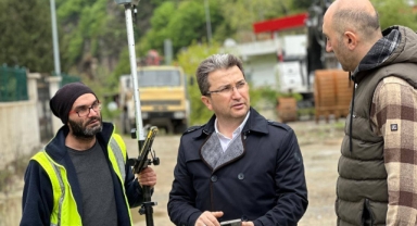 Doğankent Belediye Başkanı Özden Yeni Proje Çalışmalarını Yerinde İnceledi