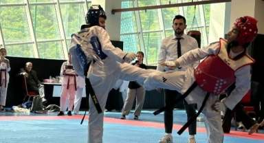 Giresun’da Taekwondo Coşkusu: Minikler ve Ümitler Kıyasıya Yarıştı