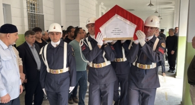 Giresun'da vefat eden Uzman Çavuş Yeren, memleketi Karabük'te defnedildi