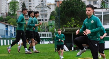 Giresunspor 2. Lig’e Veda Maçına Hazırlanıyor