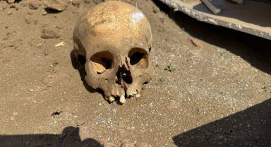 İnşaat işçilerinin bulduğu kafatası ekipleri harekete geçirdi