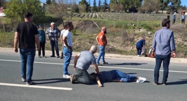 Kontrolden çıkan cip takla attı: 1'i ağır 2 yaralı
