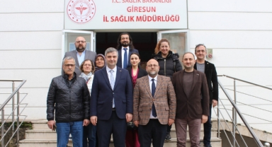 MHP İl Başkanı Akgün'den, Giresun İl Sağlık Müdürlüğü'ne Ziyaret