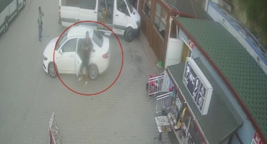 Öfkeli kocanın eşine pompalı tüfekle saldırı anının kamera görüntüleri ortaya çıktı