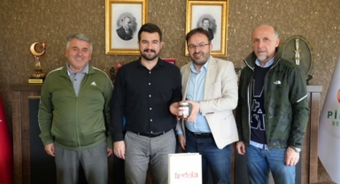 Piraziz Belediye Başkanı Ayyıldız’a İş ve Eğitim Camiasından Ziyaret