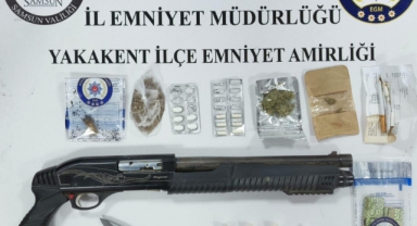 Samsun'da narko alan denetiminde 3 zanlı yakalandı