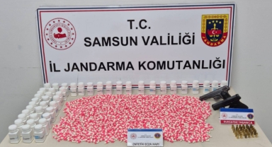 Samsun'da uyuşturucu operasyonunda 2 zanlı yakalandı