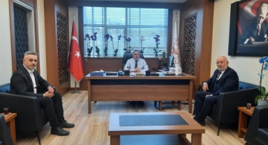 Şebinkarahisar Belediye Başkanı Şentürk’ten Giresun Eğitim ve Araştırma Hastanesi’ne Ziyaret