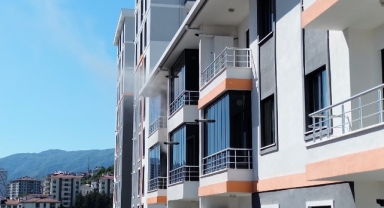 6 katlı binada korkutan yangın