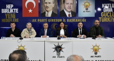 AK Parti Genel Merkezinden Giresun’a Ziyaret: Yerel Yönetimler İstişare Toplantısı Gerçekleştirildi