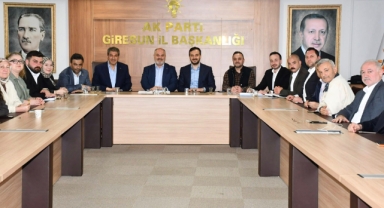 AK Parti Giresun İl Yönetim Kurulu Toplantısı Gerçekleştirildi