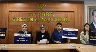 AK Parti Giresun İnsan Hakları Başkanlığı’ndan 27 Mayıs 1960 Darbesine İlişkin Açıklama