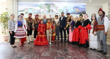 Aksu Festivali’nin Konukları Giresun Valiliği’nde Ağırlandı