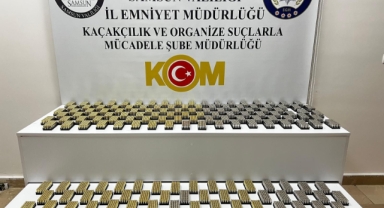 Av bayisinde yapılan denetimde kayıt dışı 8 bin 500 tabanca fişeği ele geçirildi