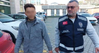 Babasını sopa ile darp etti, tutuklandı