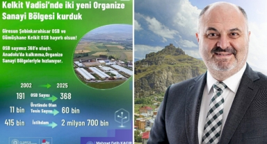 Başkan Yılmaz'dan, Giresun'un Sanayisine Güç Katacak 5. OSB İçin Teşekkür Mesajı