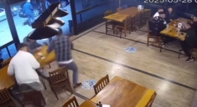 Bolu'da deprem anı kamerada