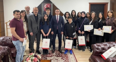 Bulancak Kaymakamı Koç, Başarılı Öğrencileri Ağırladı