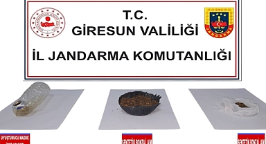 Bulancak'ta Jandarmadan Uyuşturucu Baskını: Araçta Yakalandılar!